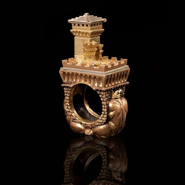 The Oriental Tower Ring by Alessandro Dari
