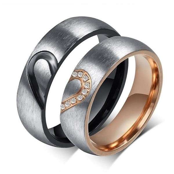 promise ring in Titanium by Italo