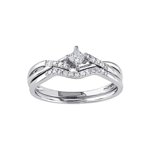 Diamond wedding ring set from Fred Meyer