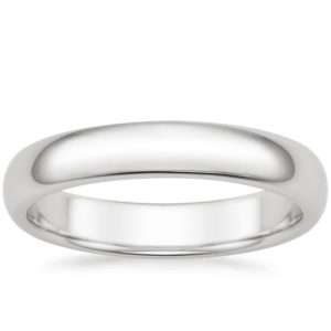 mens platinum ring by Brilliant Earth